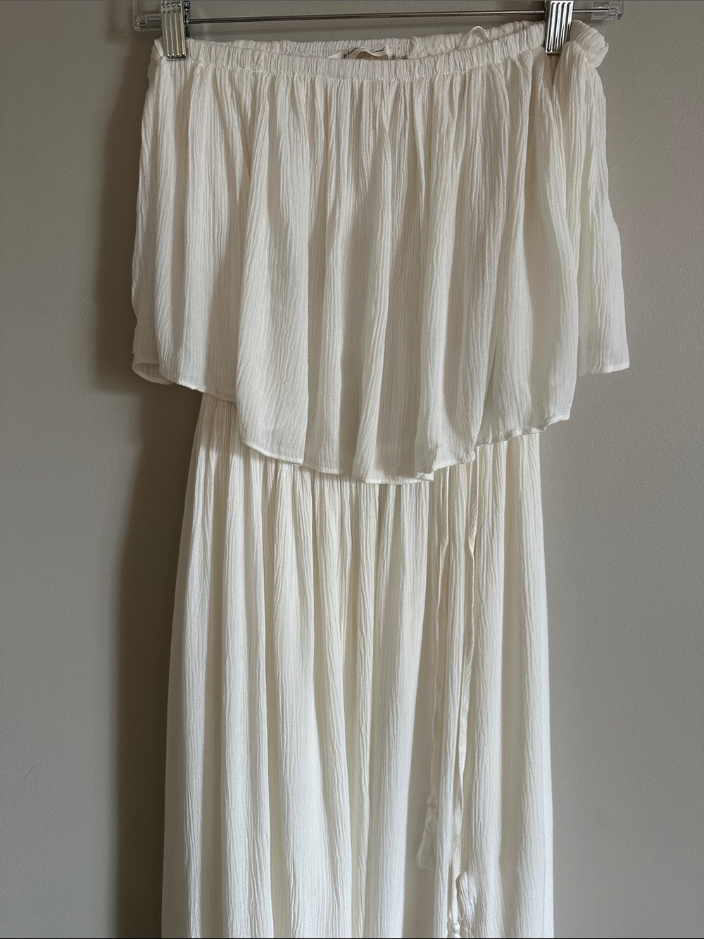 NWT Woven strapless maxi dress - Picture 9 of 12